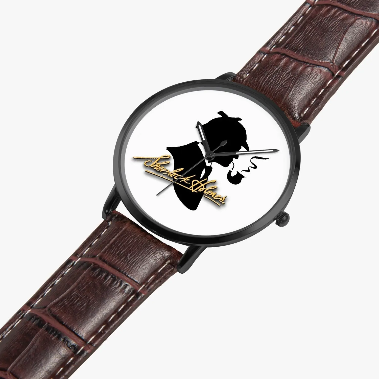 The Sherlock Holmes Company - Classic Silhouette and Signature - Quartz Watch - Image 15