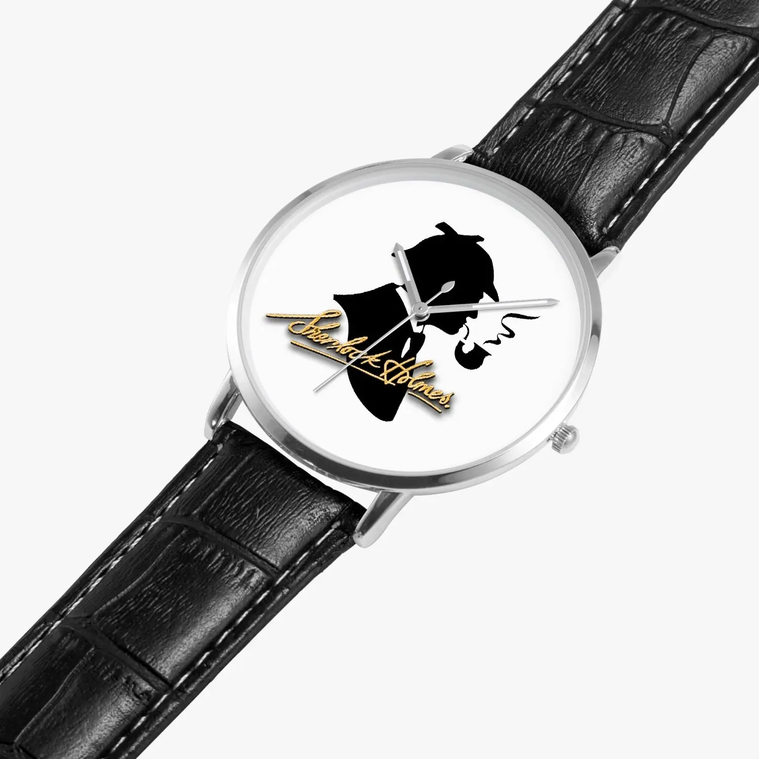 The Sherlock Holmes Company - Classic Silhouette and Signature - Quartz Watch - Image 18