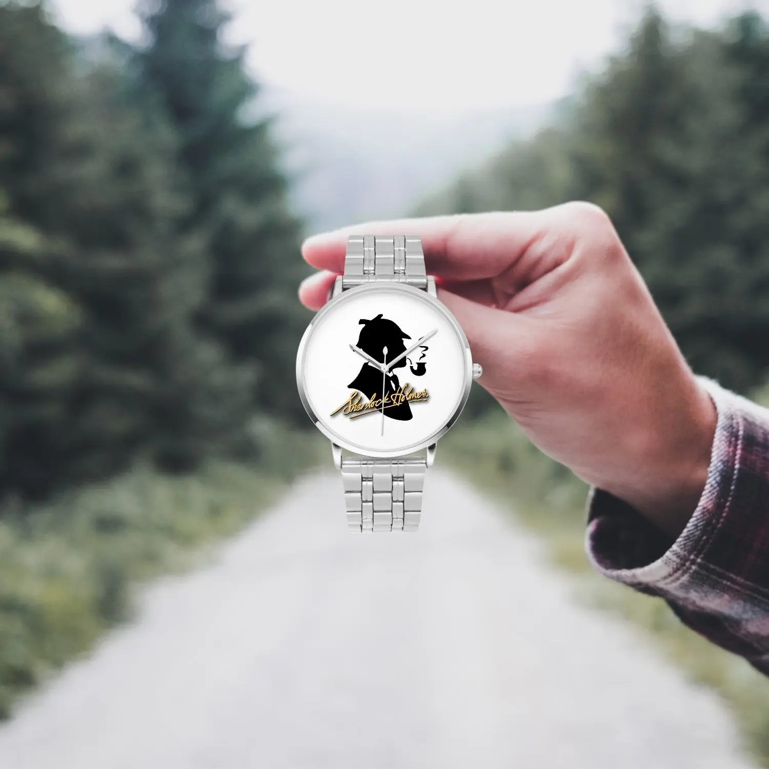 The Sherlock Holmes Company - Classic Silhouette and Signature - Quartz Watch - Image 27