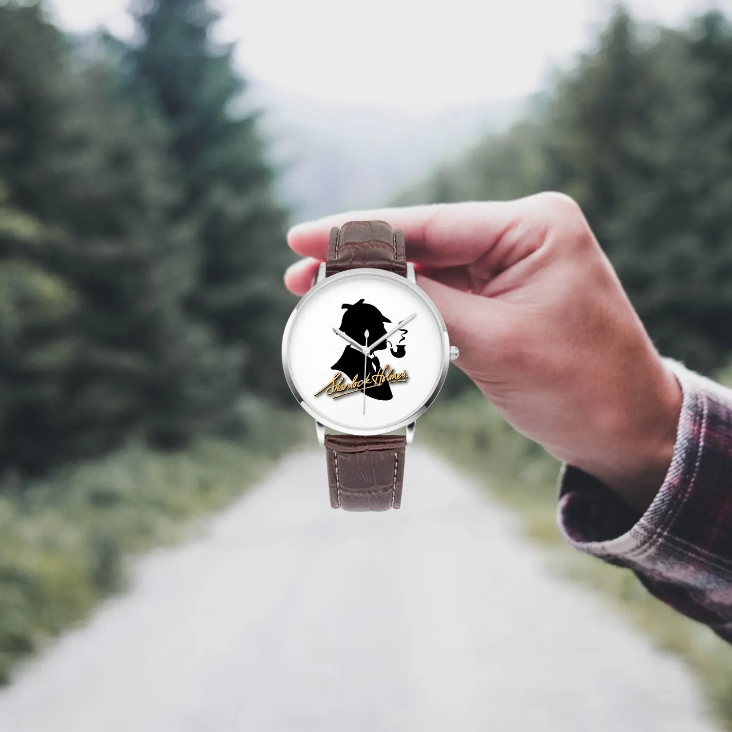 The Sherlock Holmes Company - Classic Silhouette and Signature - Quartz Watch - Image 33