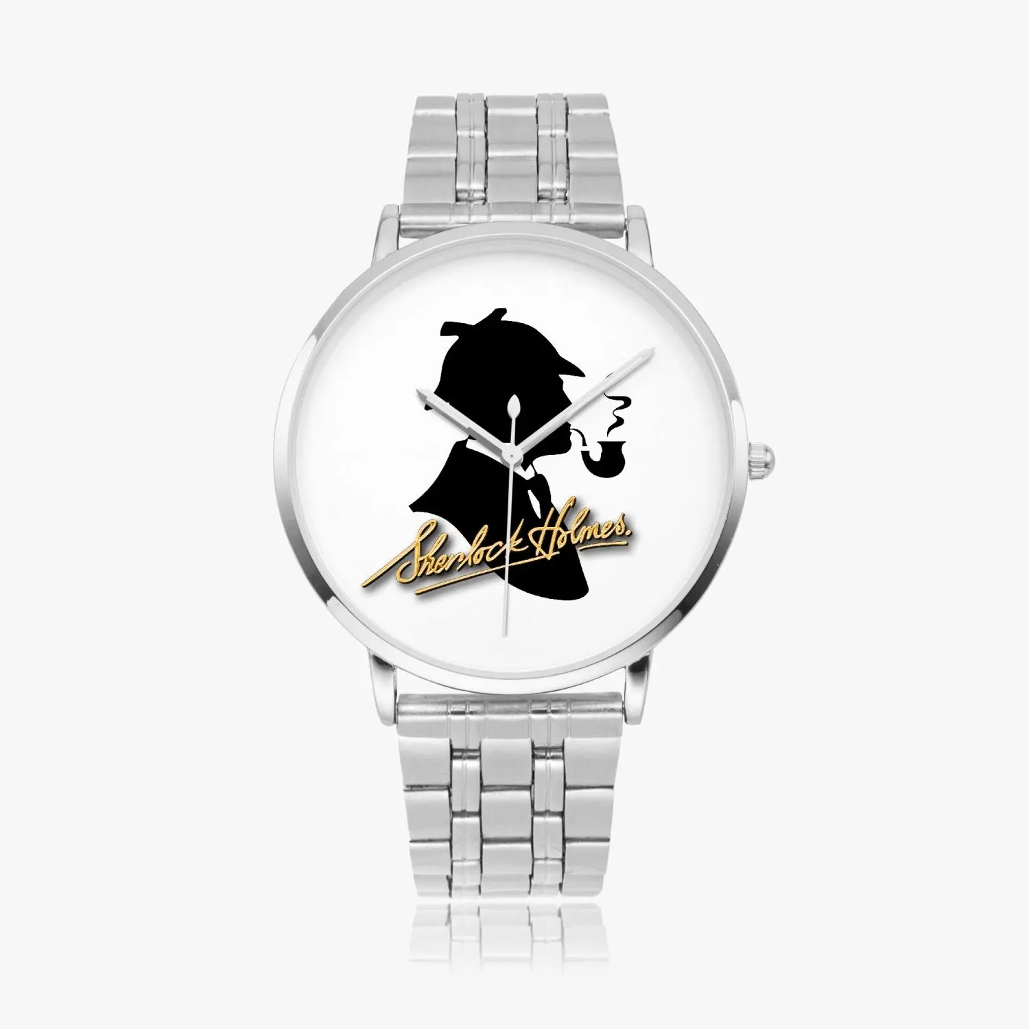 The Sherlock Holmes Company - Classic Silhouette and Signature - Quartz Watch - Image 4