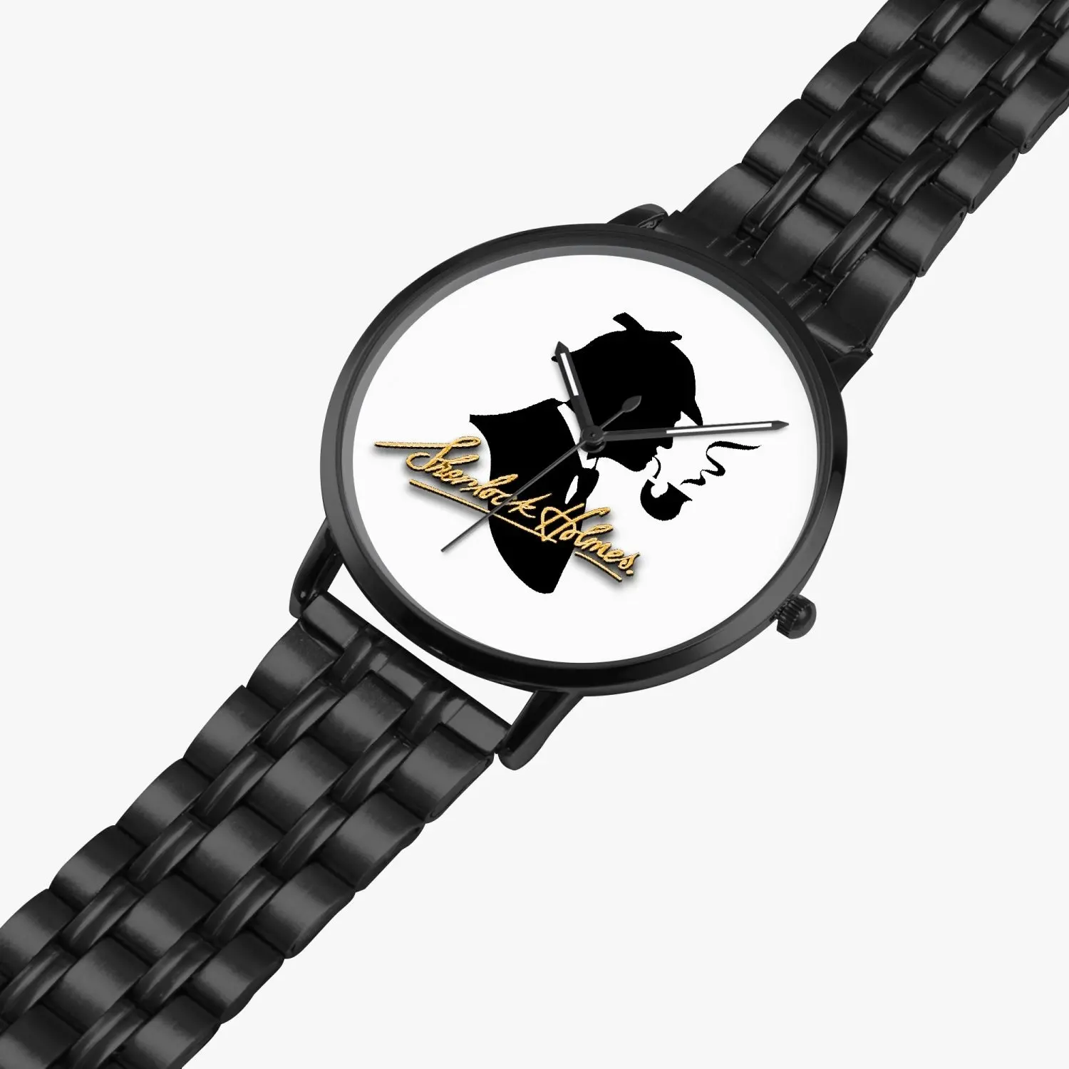 The Sherlock Holmes Company - Classic Silhouette and Signature - Quartz Watch - Image 5
