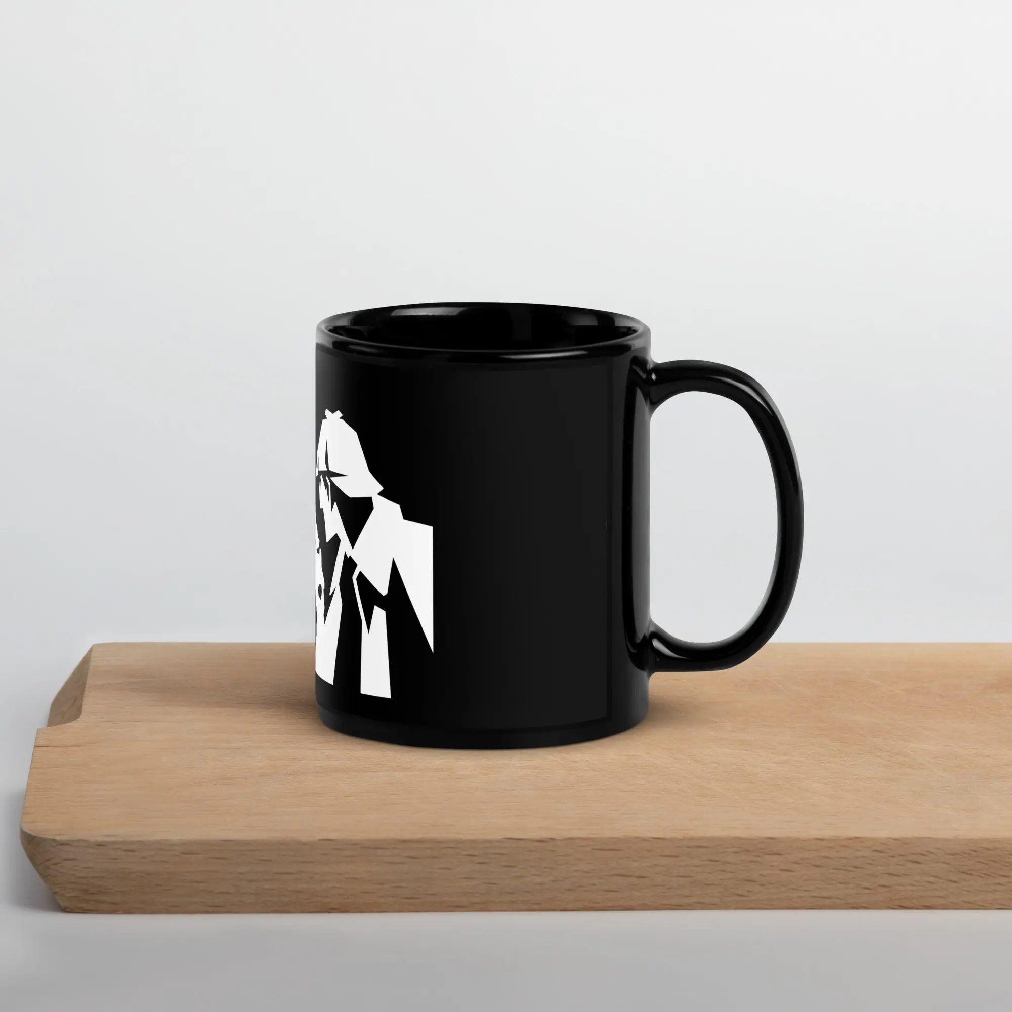 Black Glossy Sherlock Holmes Mug - Image 5