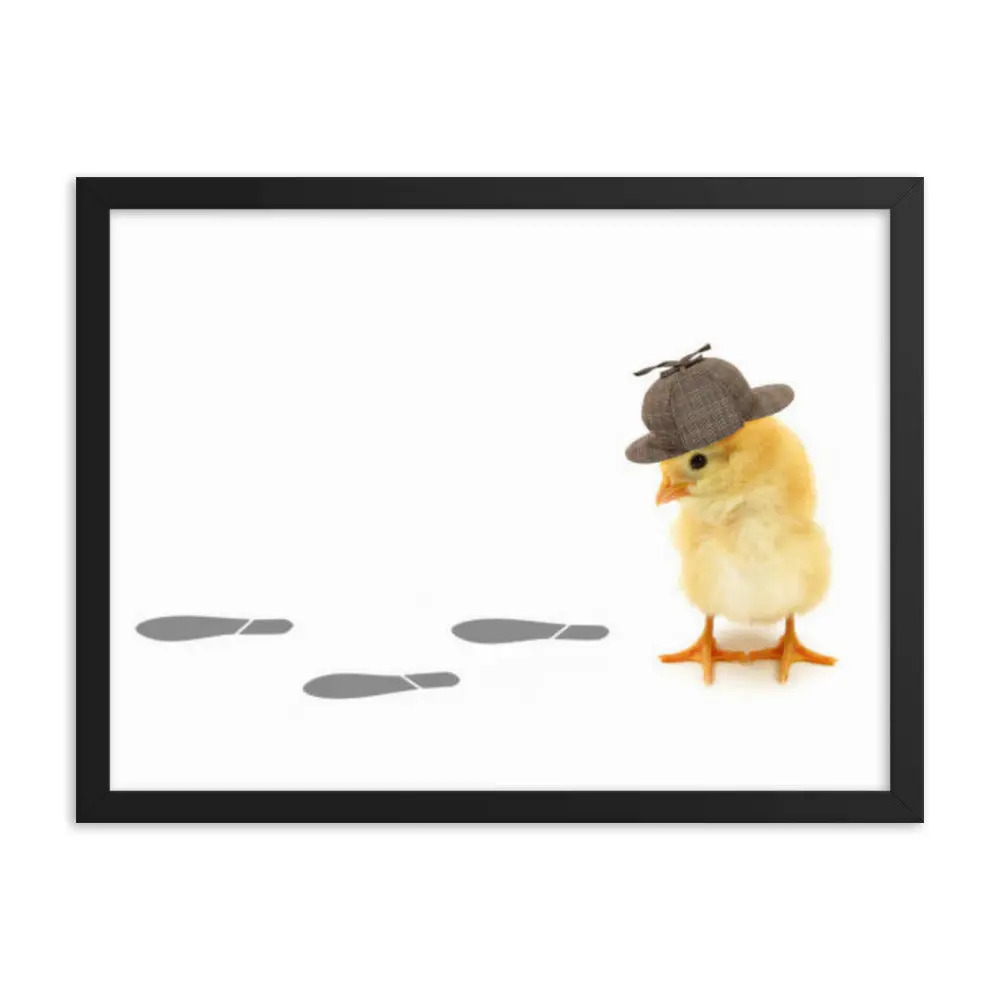Framed Detective Chick Poster - Image 11