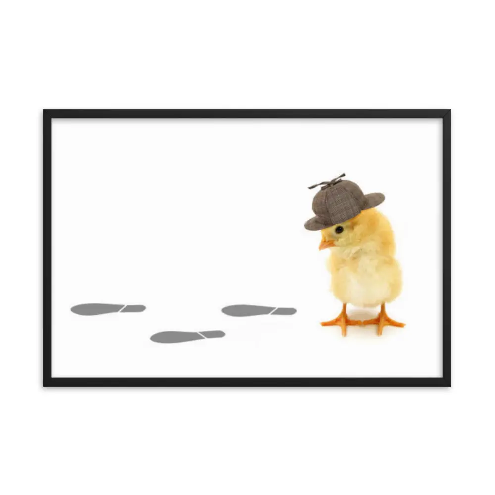 Framed Detective Chick Poster - Image 12