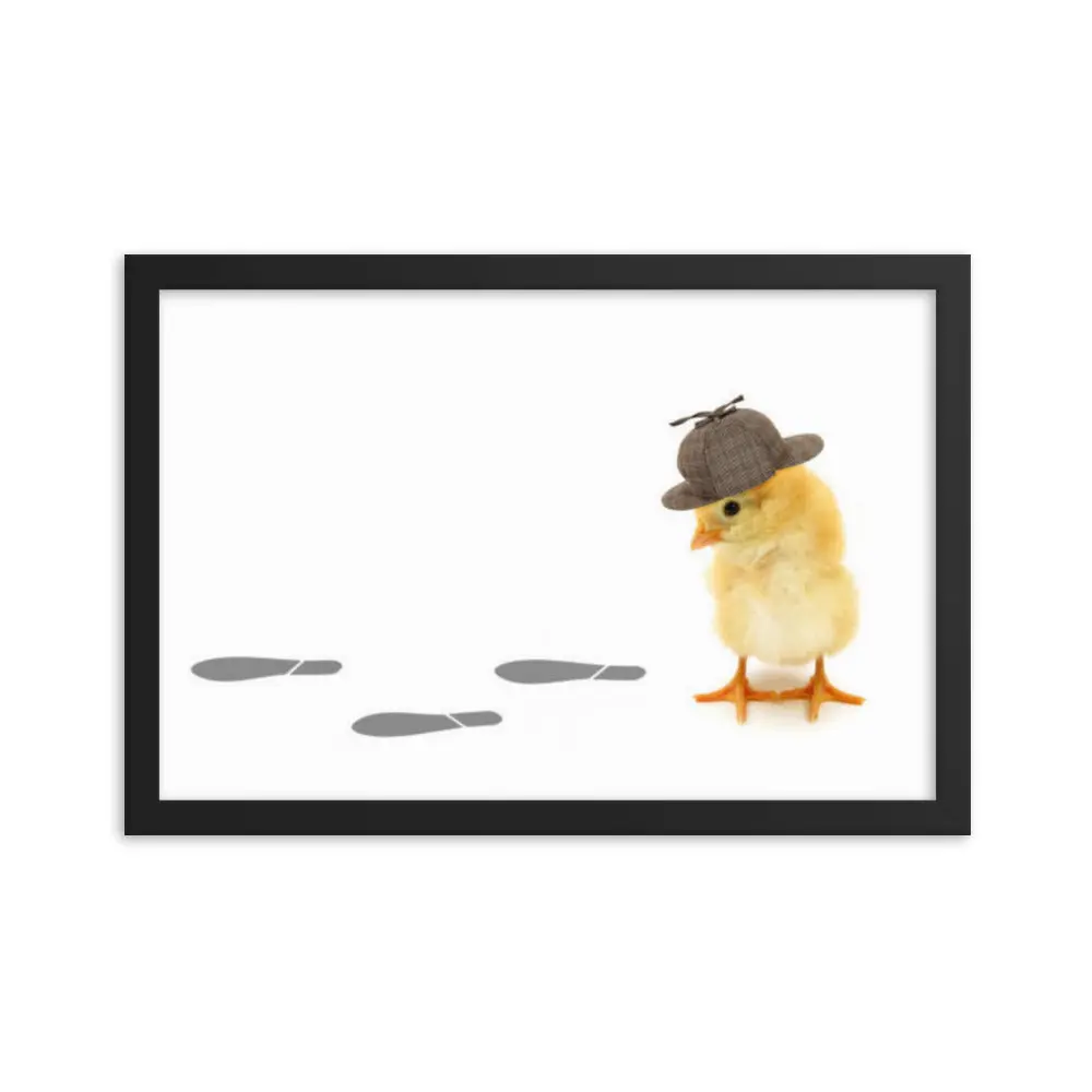Framed Detective Chick Poster - Image 6