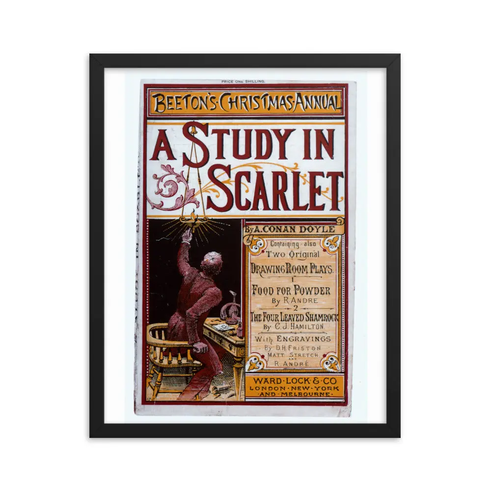Sherlock Holmes - A Study In Scarlet - Framed Poster - Image 10