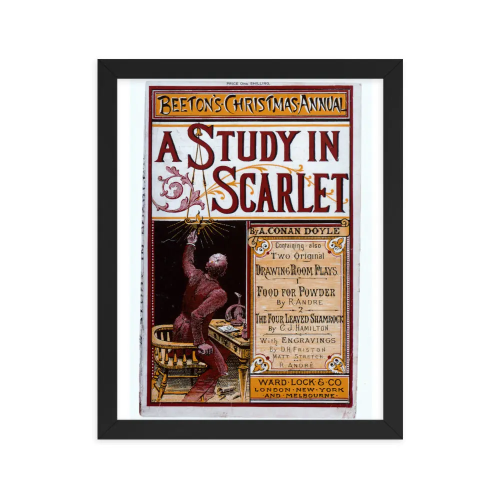 Sherlock Holmes - A Study In Scarlet - Framed Poster - Image 5
