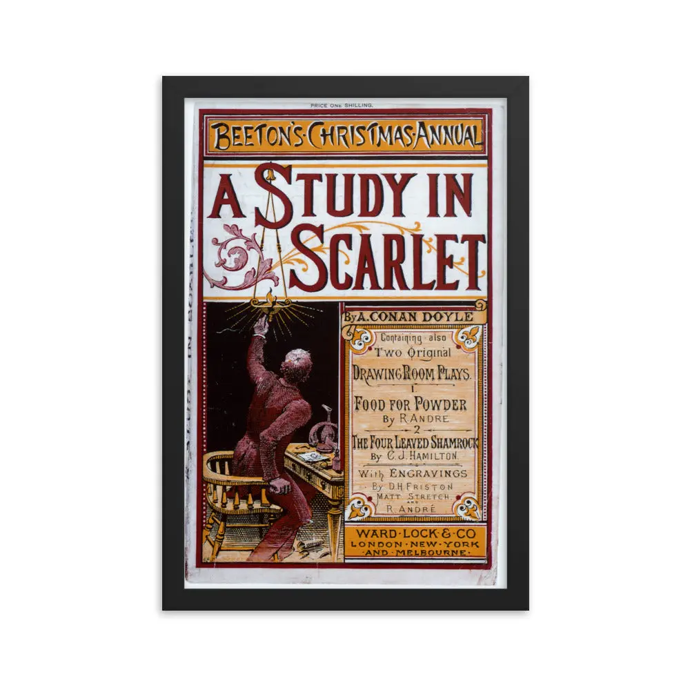 Sherlock Holmes - A Study In Scarlet - Framed Poster - Image 7