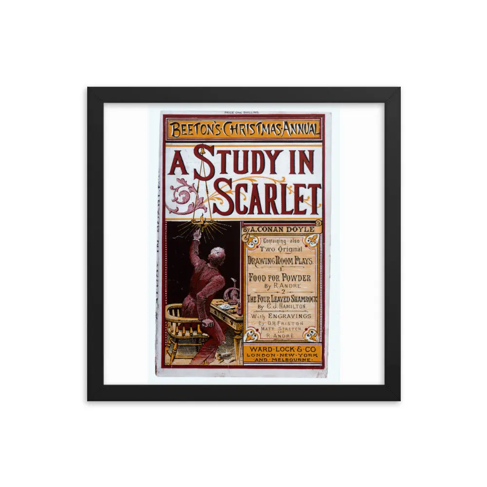 Sherlock Holmes - A Study In Scarlet - Framed Poster - Image 8