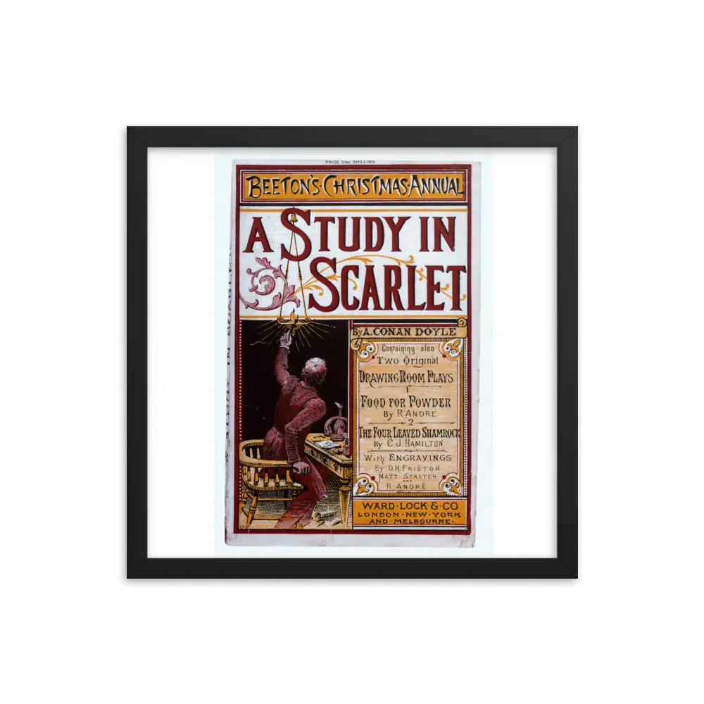 Sherlock Holmes - A Study In Scarlet - Framed Poster - Image 9