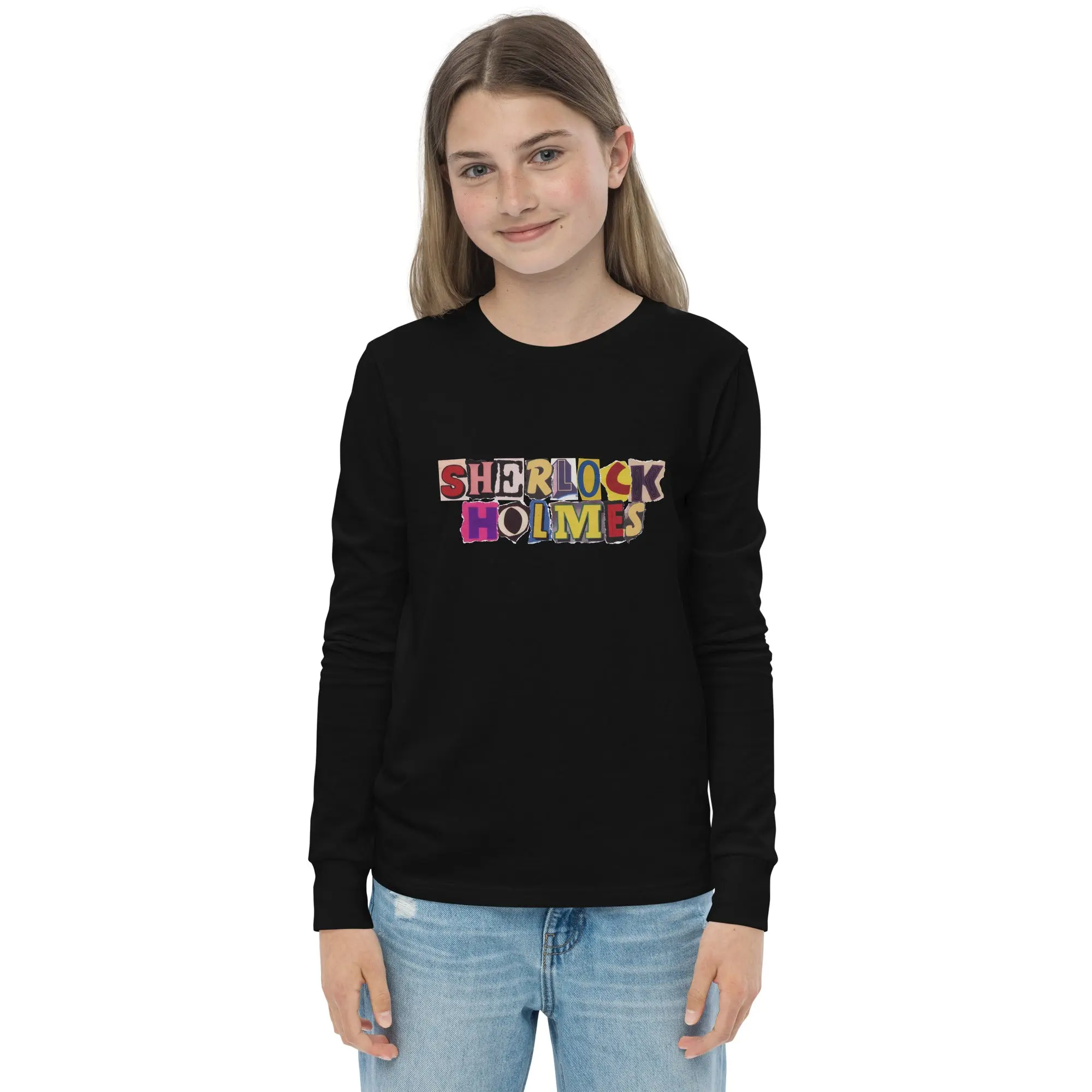 Kids long sleeve Sherlock Holmes tee