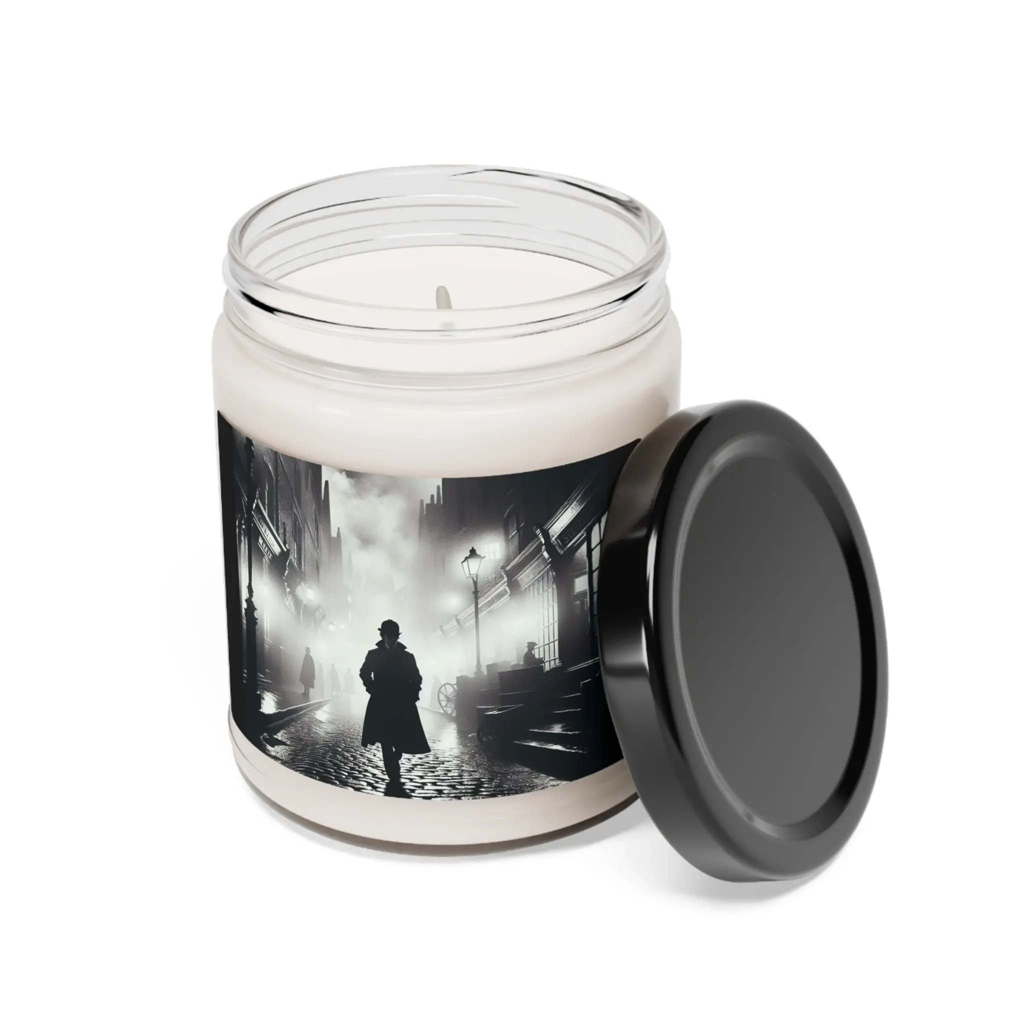 Sherlock Holmes Apple Harvest Scented Soy Candle, 9oz - Image 3