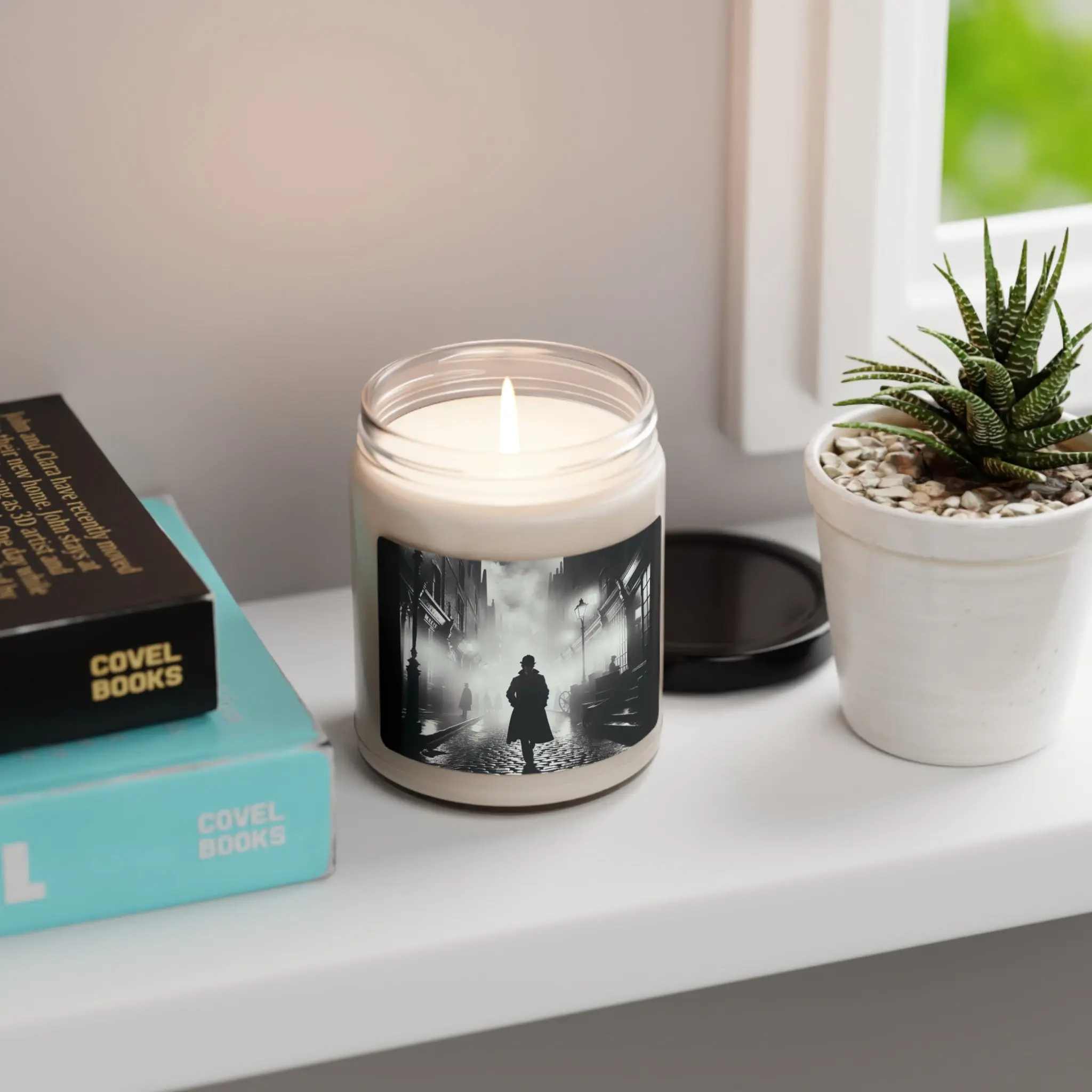 Sherlock Holmes Apple Harvest Scented Soy Candle, 9oz - Image 5