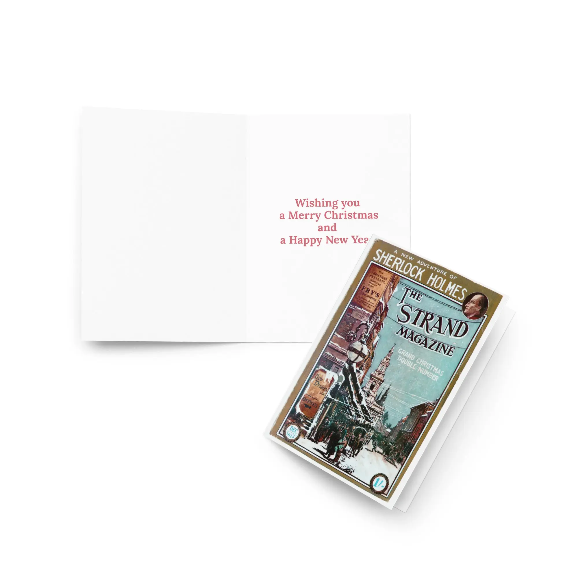 Sherlock Holmes - Christmas Greeting card - Image 3