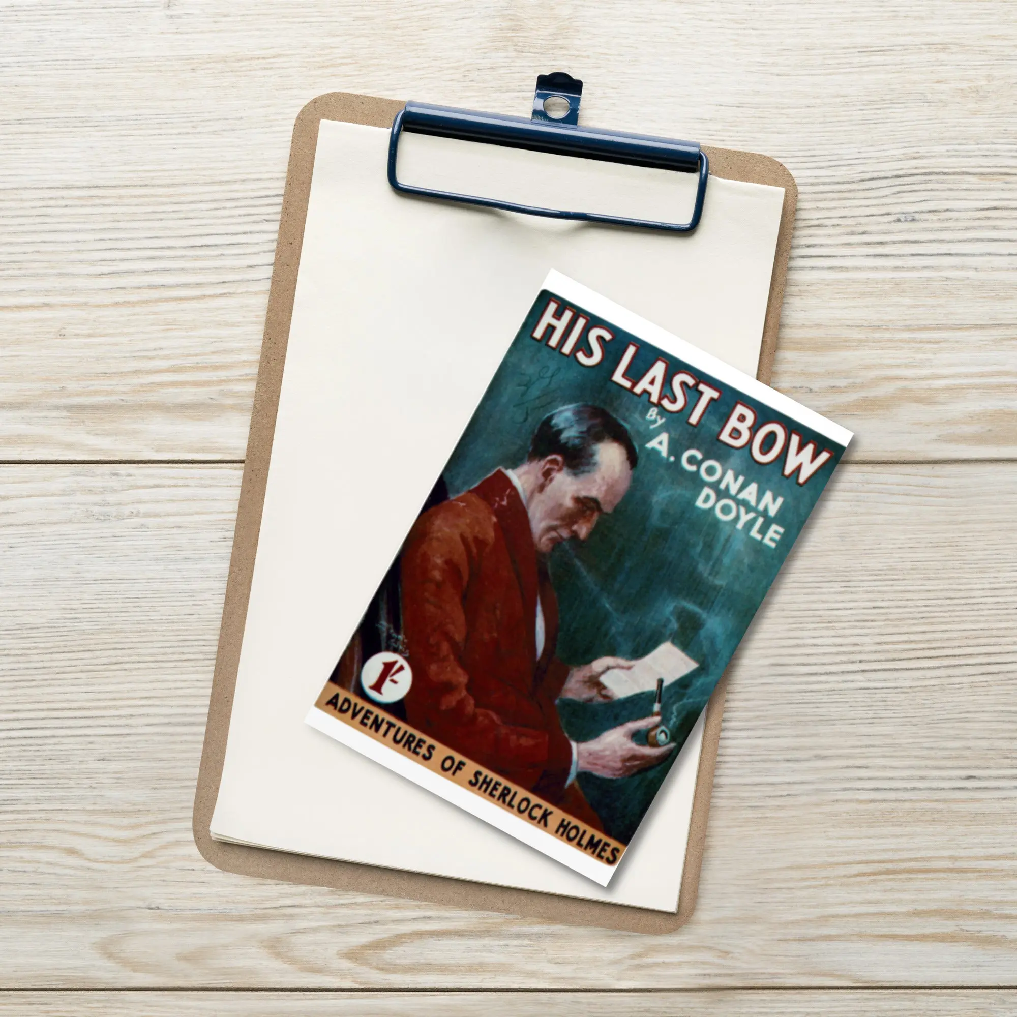 Sherlock Holmes (His Last Bow) Postcard