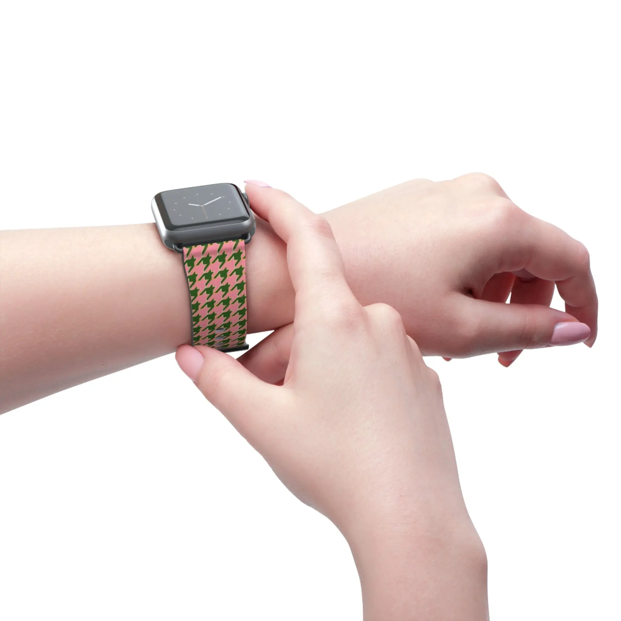 Sherlock Holmes Houndstooth Apple Watch Band - Image 17