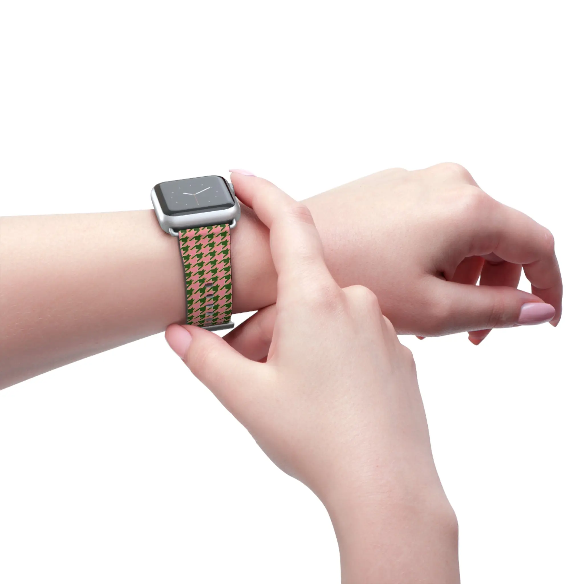 Sherlock Holmes Houndstooth Apple Watch Band - Image 20