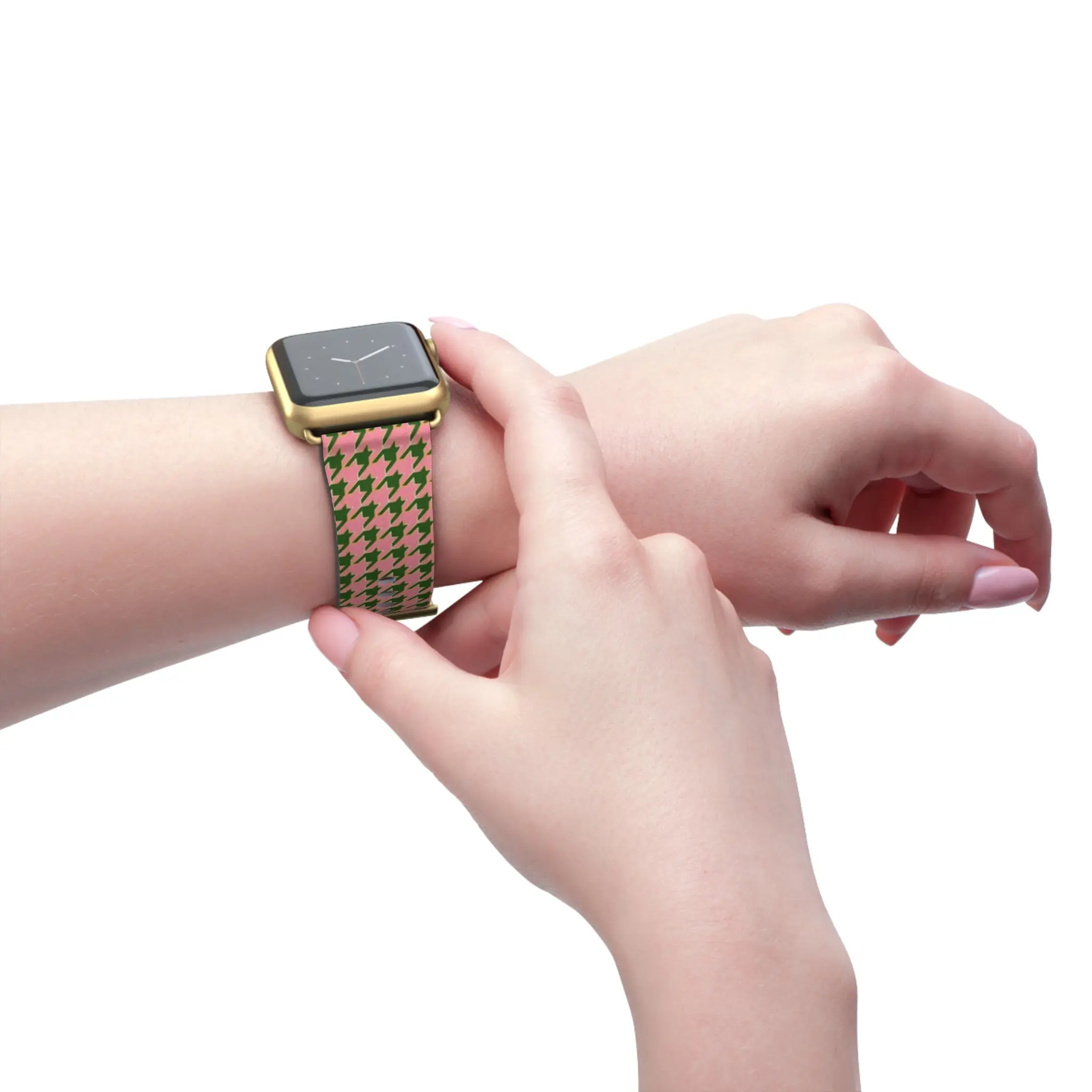 Sherlock Holmes Houndstooth Apple Watch Band - Image 29