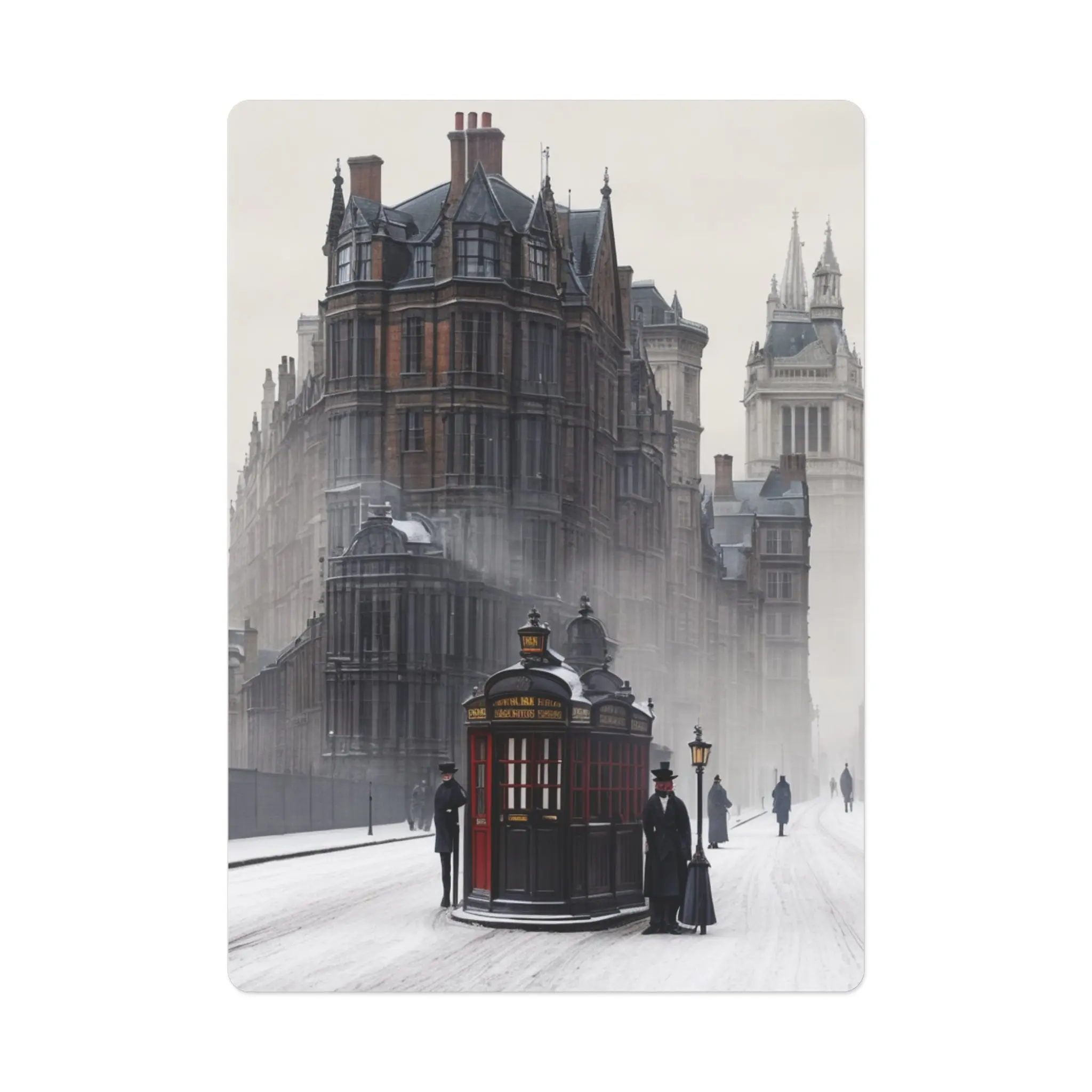Sherlock Holmes - London Street Scene - Poker Cards - Image 2