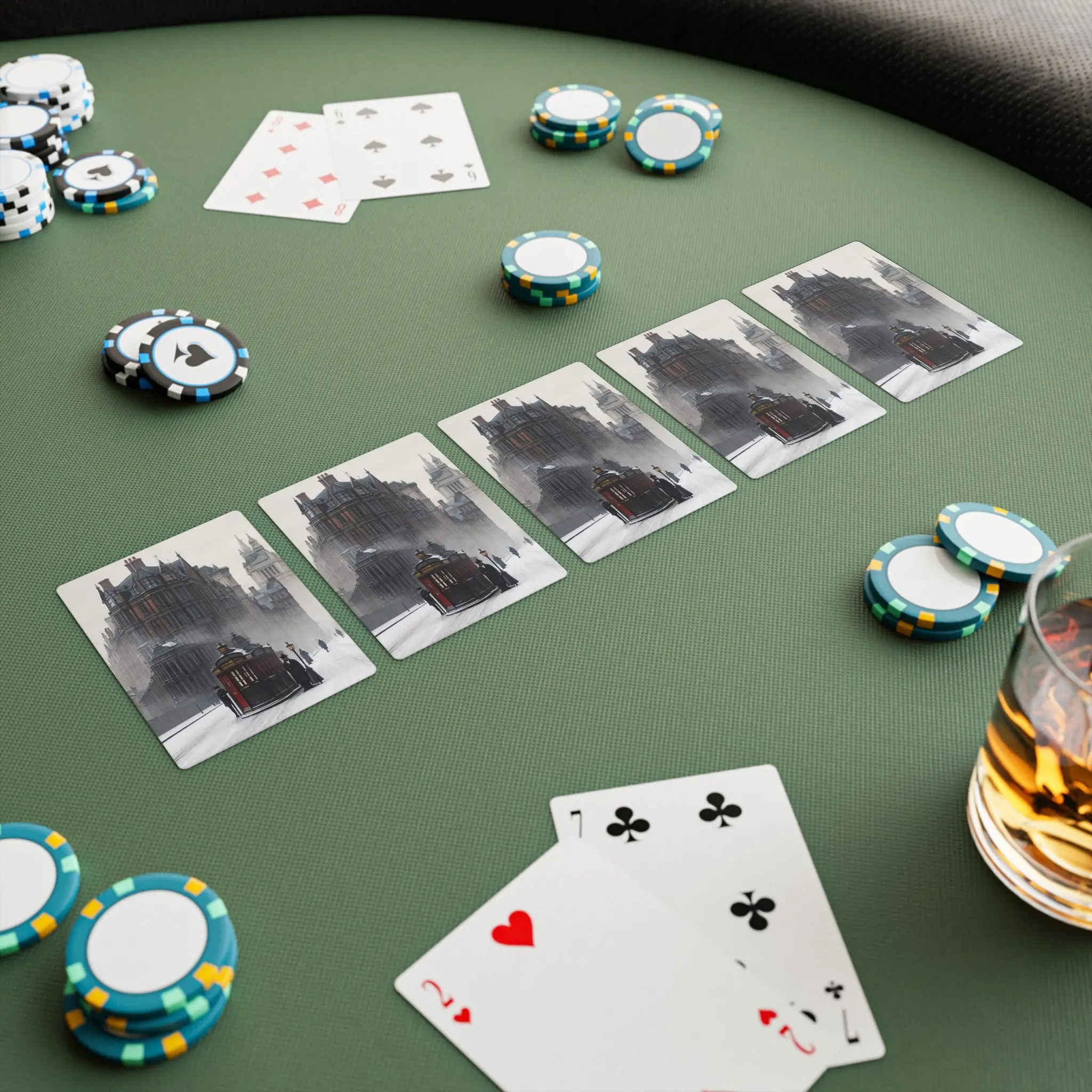 Sherlock Holmes - London Street Scene - Poker Cards - Image 7