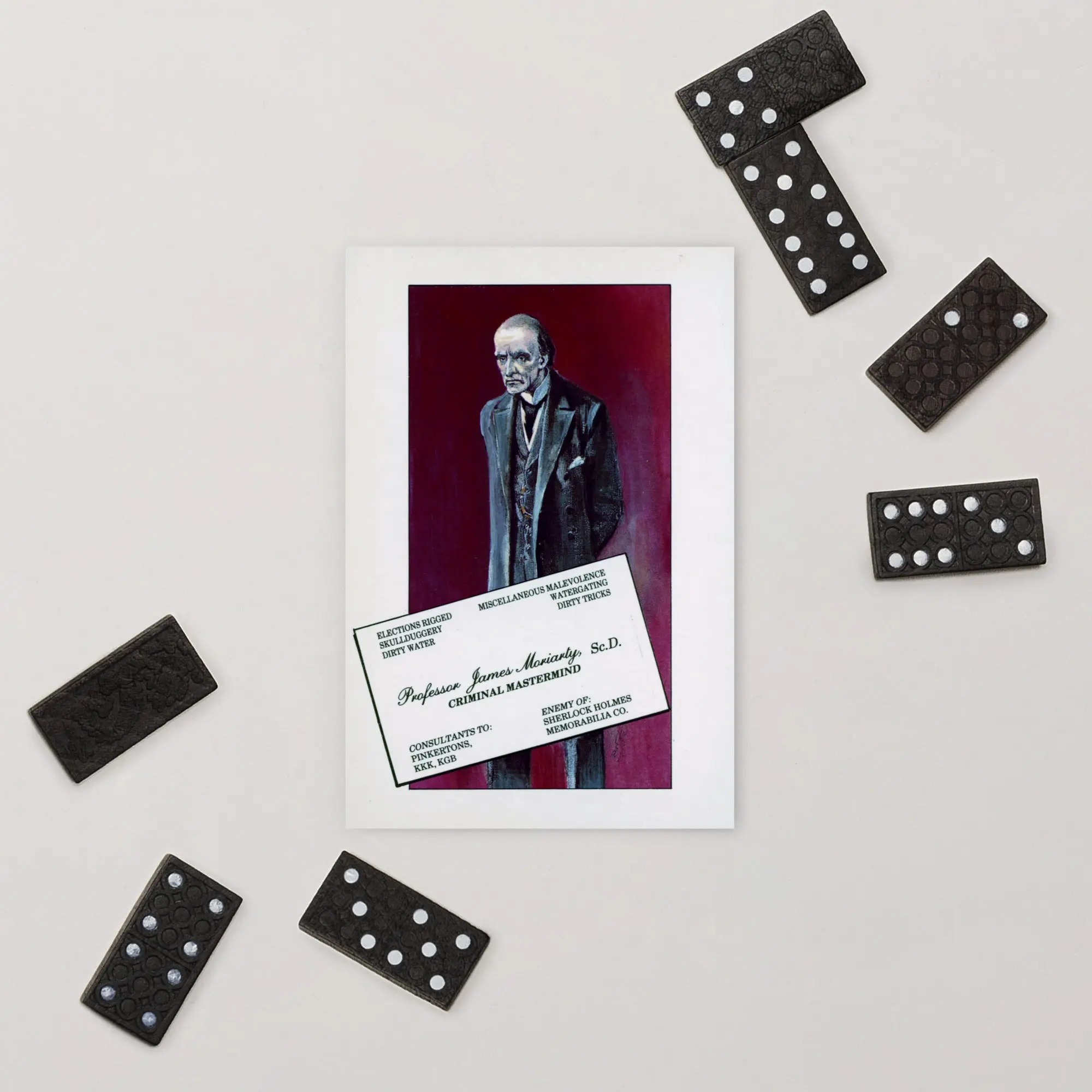 Sherlock Holmes (Moriarty) Postcard
