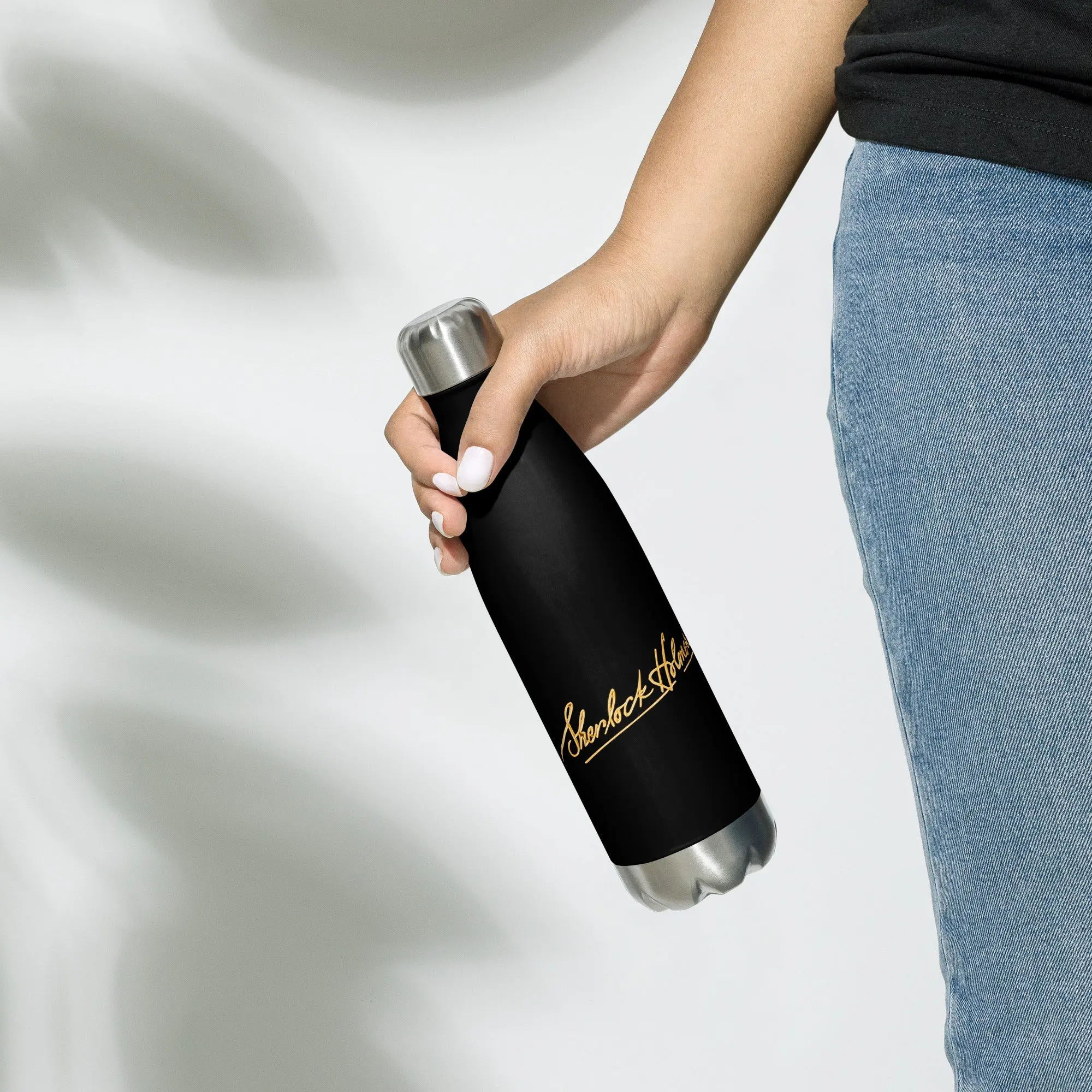 Sherlock Holmes Stainless steel water bottle