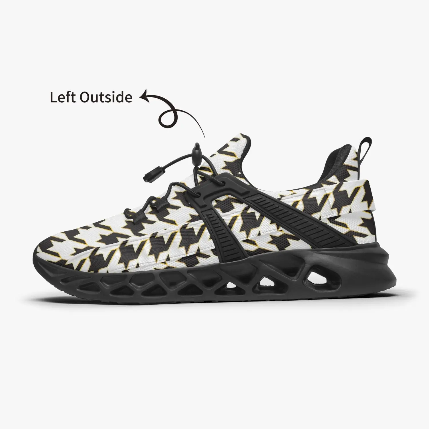 Unisex Houndstooth Running Shoes