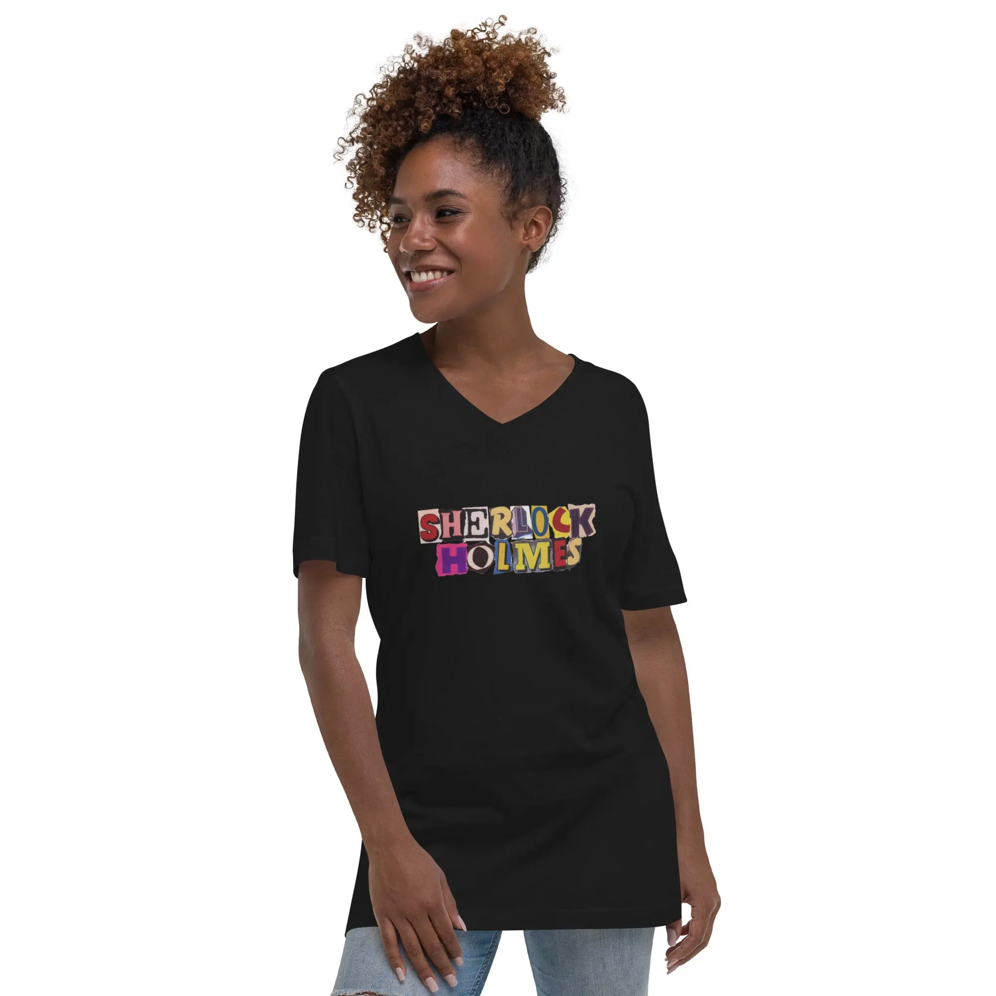 Sherlock Holmes V-Neck T-Shirt